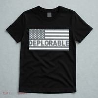 Deplorable American USA Flag T-Shirt thumb 5