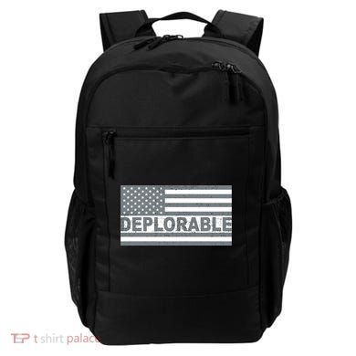 Deplorable American USA Flag Backpack