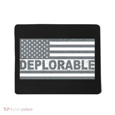Deplorable American USA Flag Mousepad