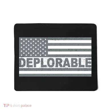 Deplorable American USA Flag Mousepad