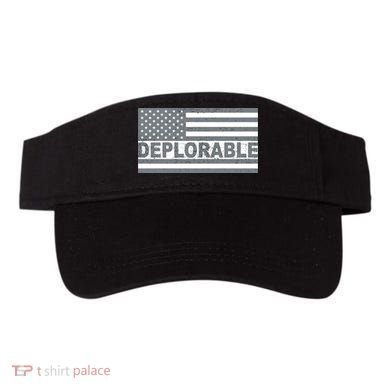 Deplorable American USA Flag Visor