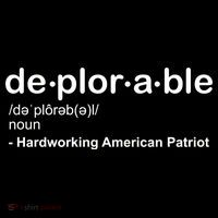 Deplorable Definition Hard Working American Donald Trump Doggie Tank thumb 4