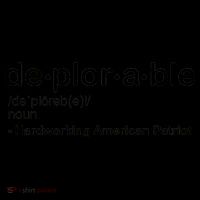 Deplorable Definition Hard Working American Donald Trump Coffee Mug thumb 5