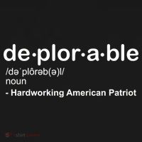 Deplorable Definition Hard Working American Donald Trump Tank Top thumb 6