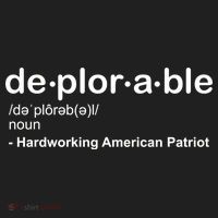 Deplorable Definition Hard Working American Donald Trump Golf Towel thumb 3