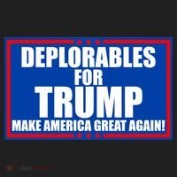 Deplorables For Trump Make America Great Again Women's Sweatshirt thumb 2