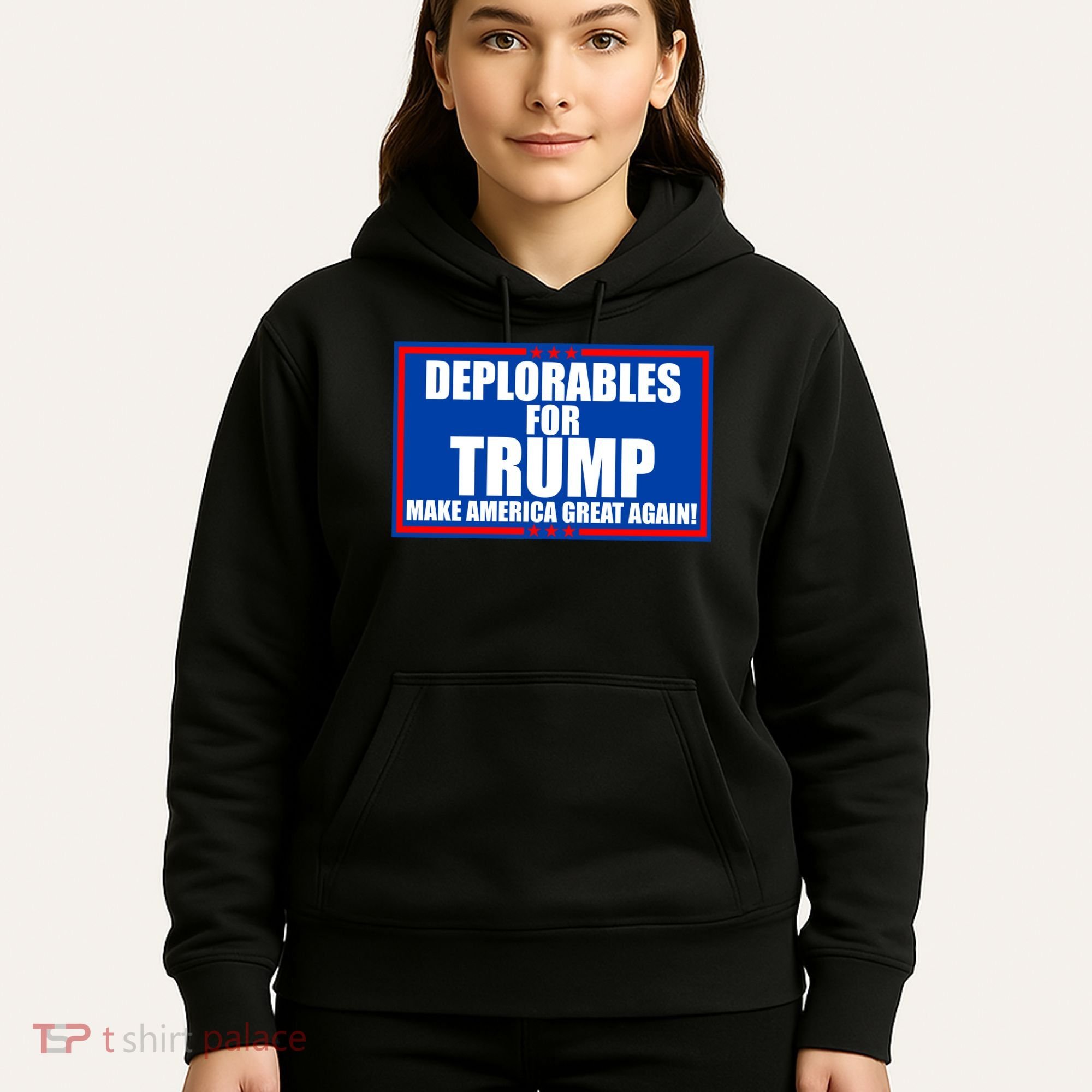 Deplorables For Trump Make America Great Again Hoodie