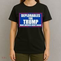 Deplorables For Trump Make America Great Again T-Shirt thumb 4