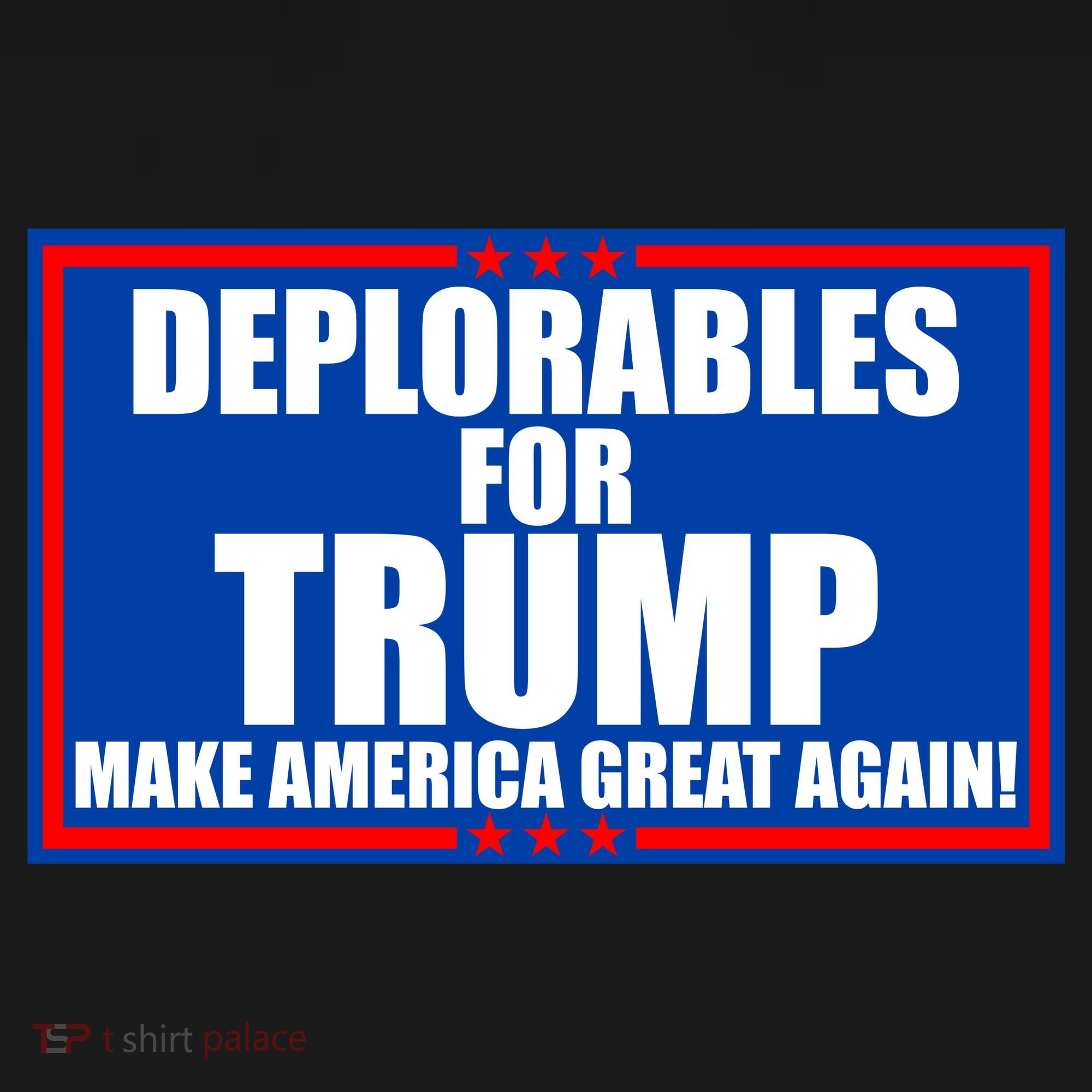 Deplorables For Trump Make America Great Again Backpack
