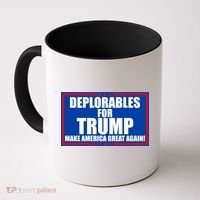 Deplorables For Trump Make America Great Again Coffee Mug thumb 0