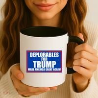 Deplorables For Trump Make America Great Again Coffee Mug thumb 3