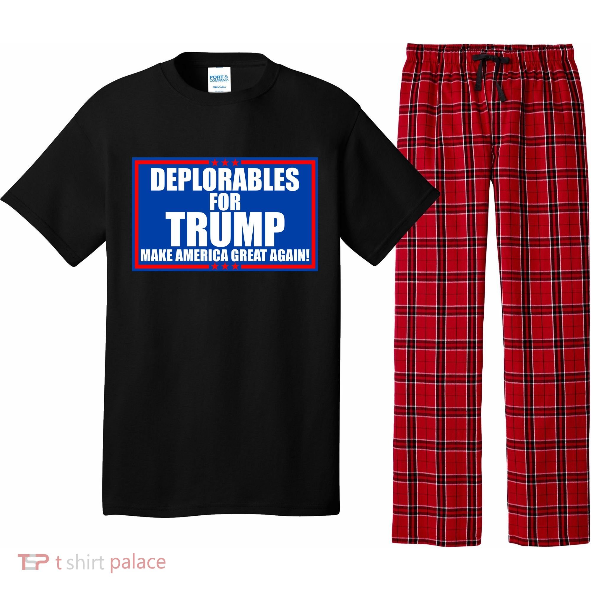 Deplorables For Trump Make America Great Again Pajama Set