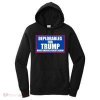 Deplorables For Trump Make America Great Again Women's Hoodie thumb 0
