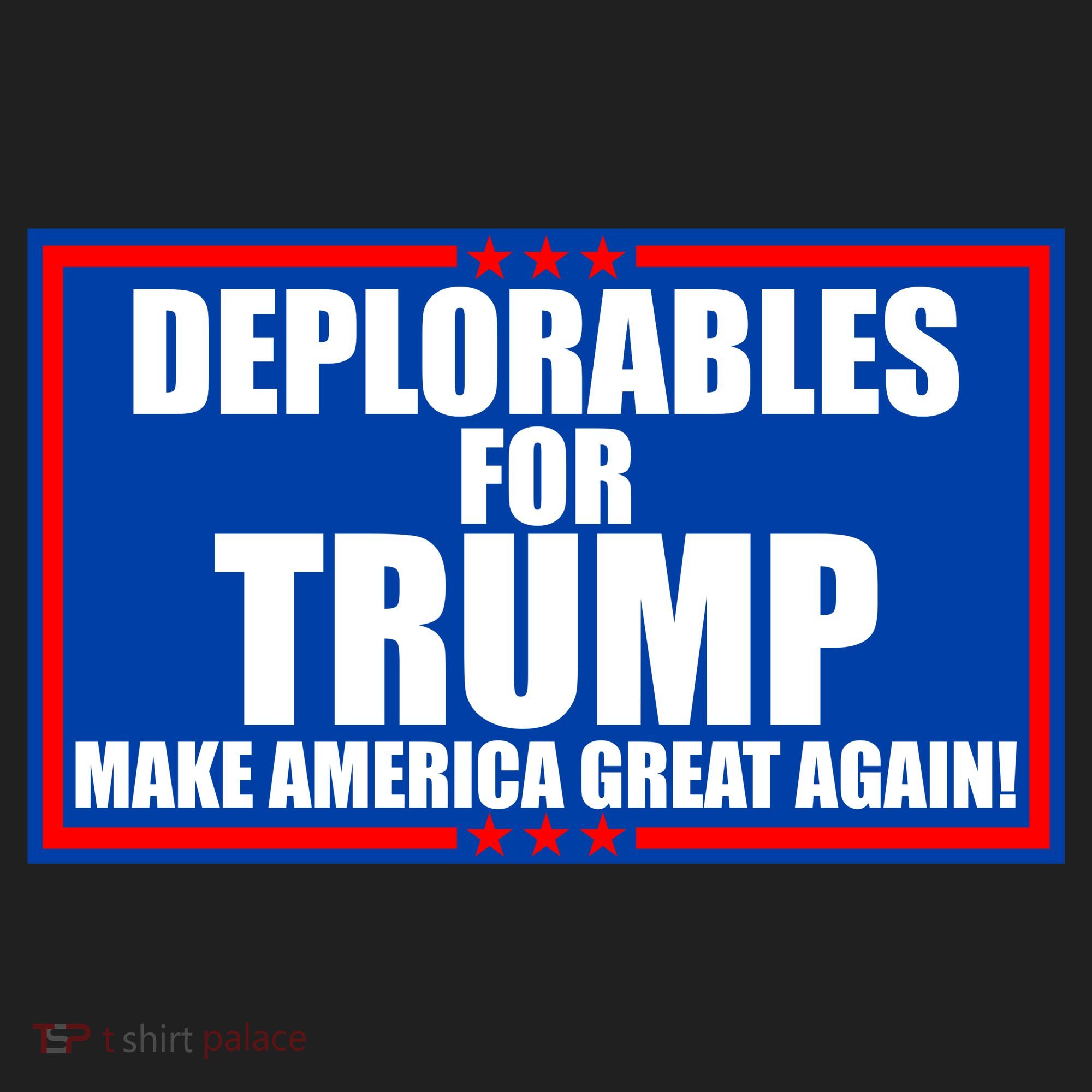 Deplorables For Trump Make America Great Again Hat
