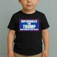 Deplorables For Trump Make America Great Again Toddler T-Shirt thumb 2