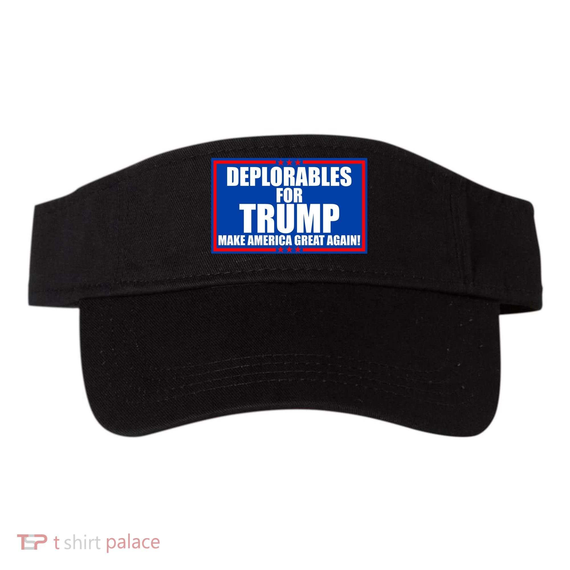Deplorables For Trump Make America Great Again Visor