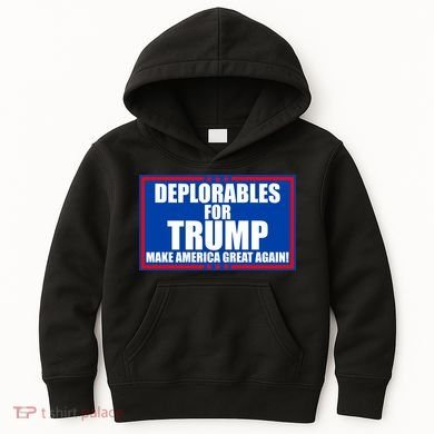Deplorables For Trump Make America Great Again Kids Hoodie