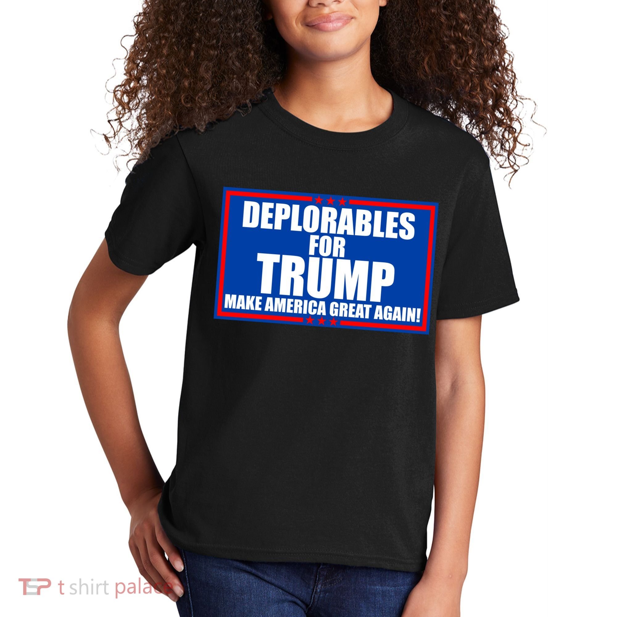 Deplorables For Trump Make America Great Again Kids T-Shirt