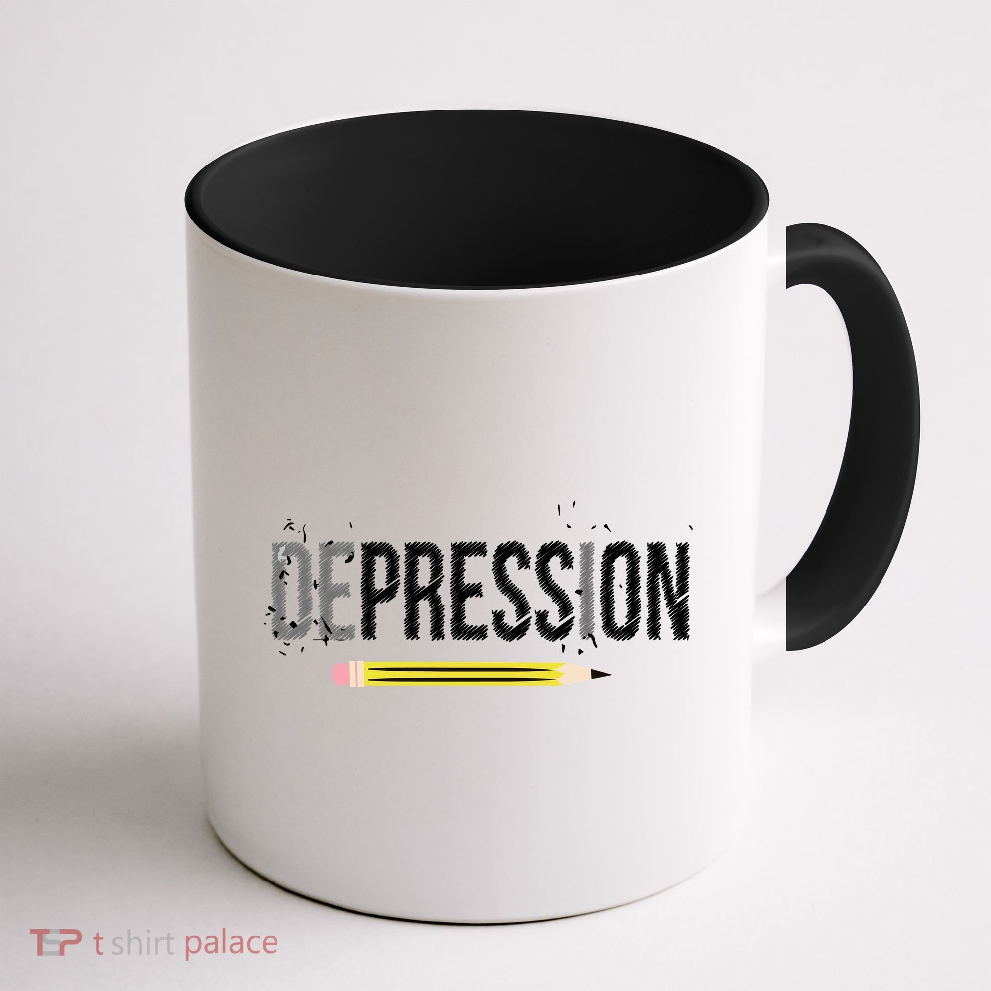Depression Pencil Coffee Mug