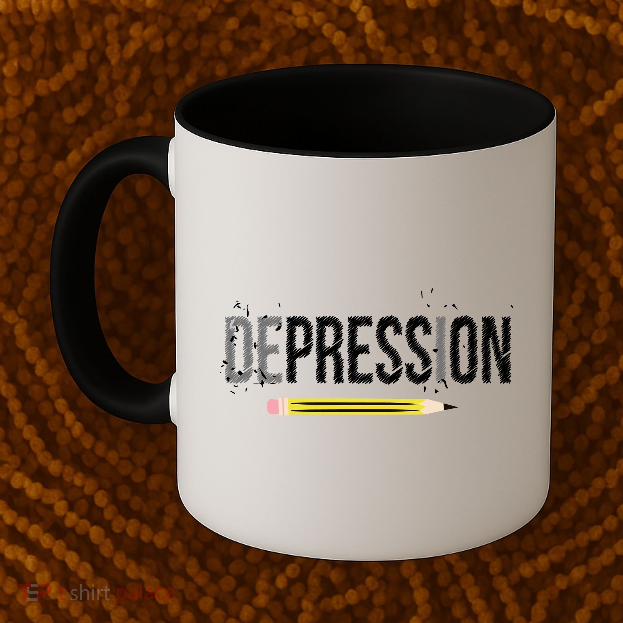 Depression Pencil Coffee Mug
