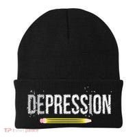 Depression Pencil Beanie thumb 0
