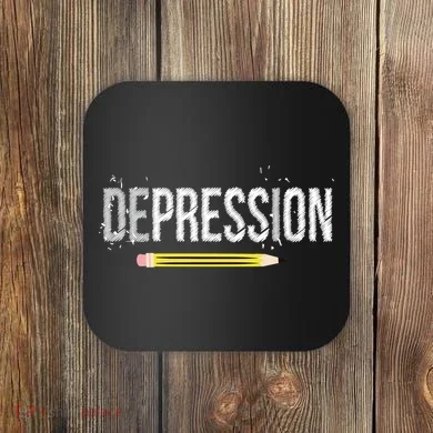 Depression Pencil Coaster