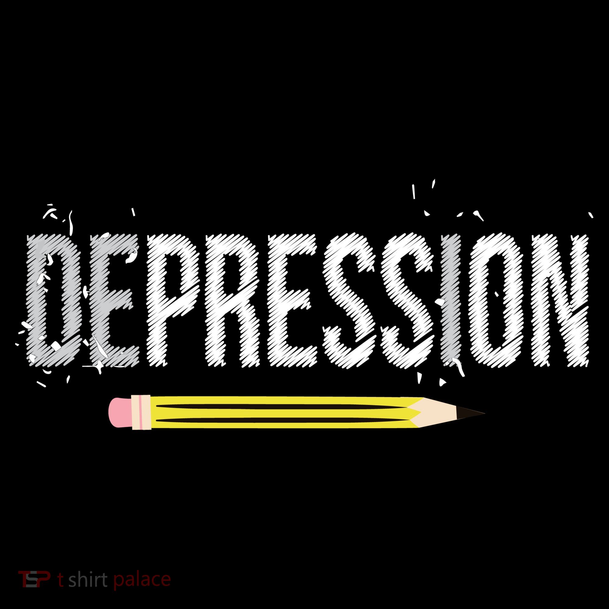 Depression Pencil Tote Bag