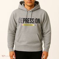 Depression Pencil Hoodie thumb 2