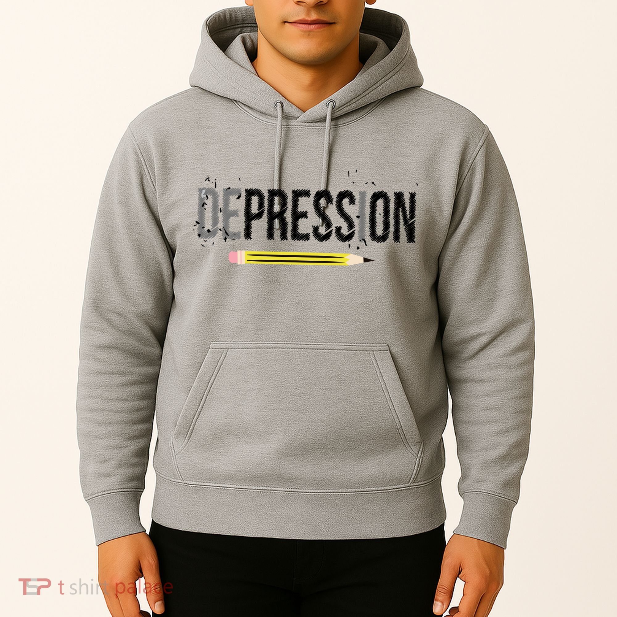 Depression Pencil Hoodie
