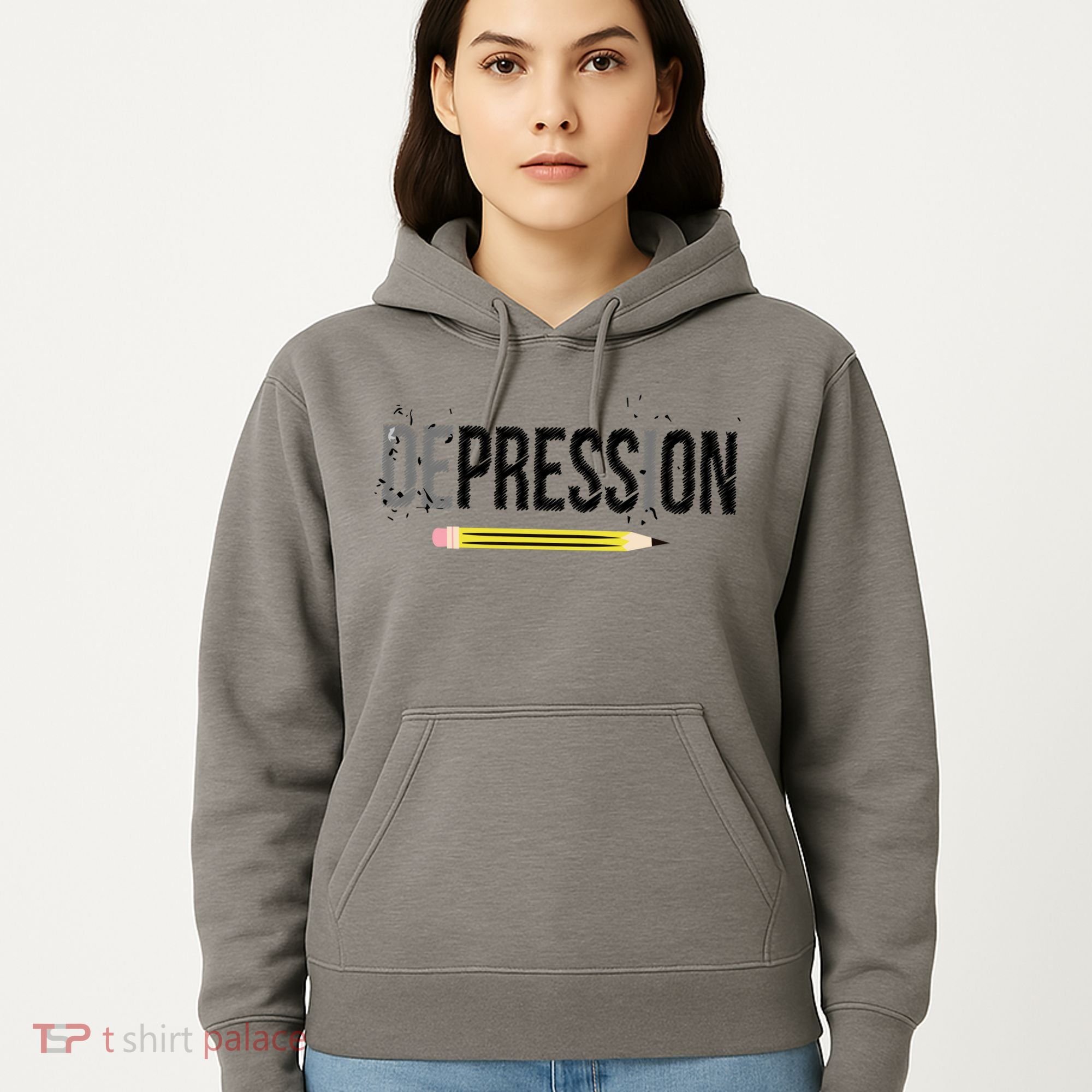 Depression Pencil Hoodie