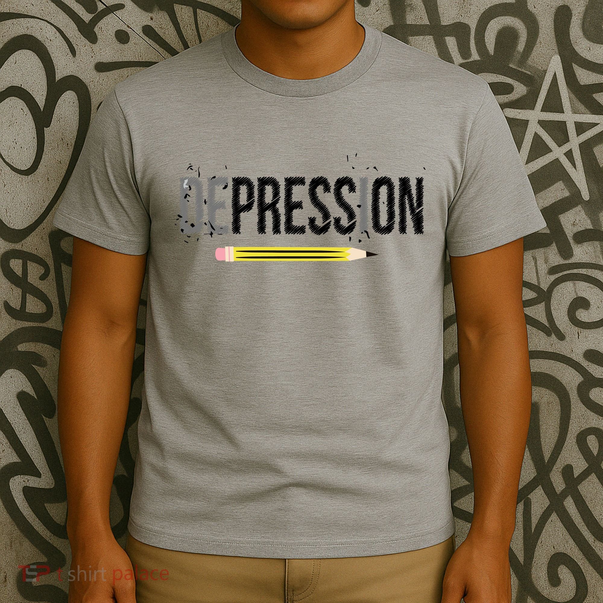 Depression Pencil T-Shirt
