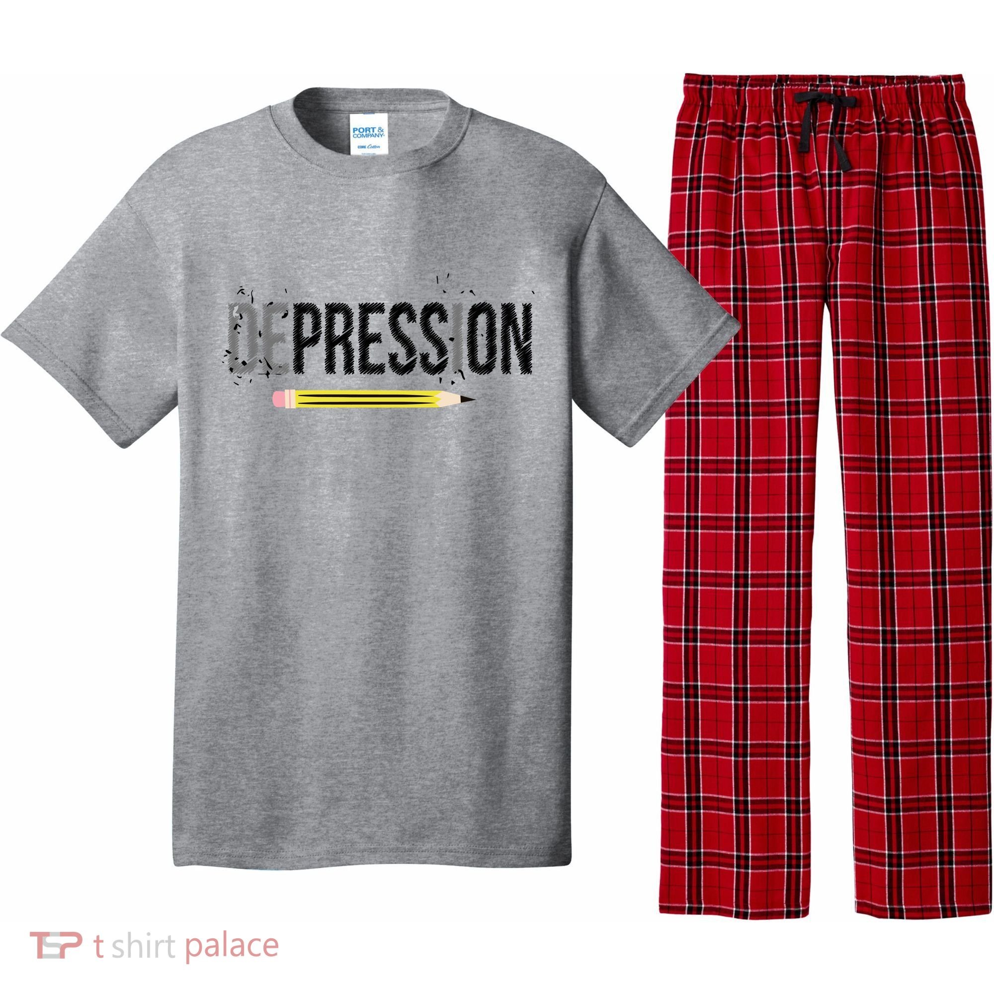 Depression Pencil Pajama Set