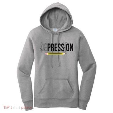 Depression Pencil Women's Hoodie