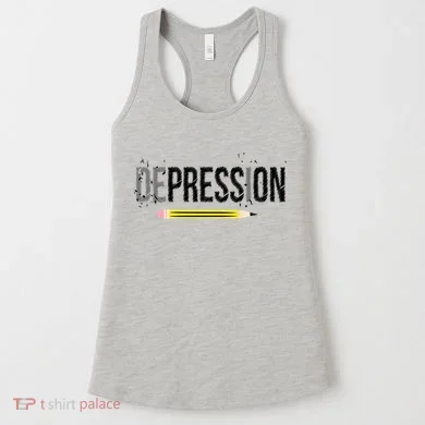 Depression Pencil Women's Tank Top