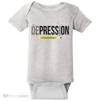 Depression Pencil Baby Bodysuit thumb 0