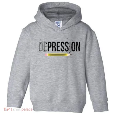 Depression Pencil Toddler Hoodie