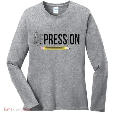 Depression Pencil Women's Long Sleeve Shirt