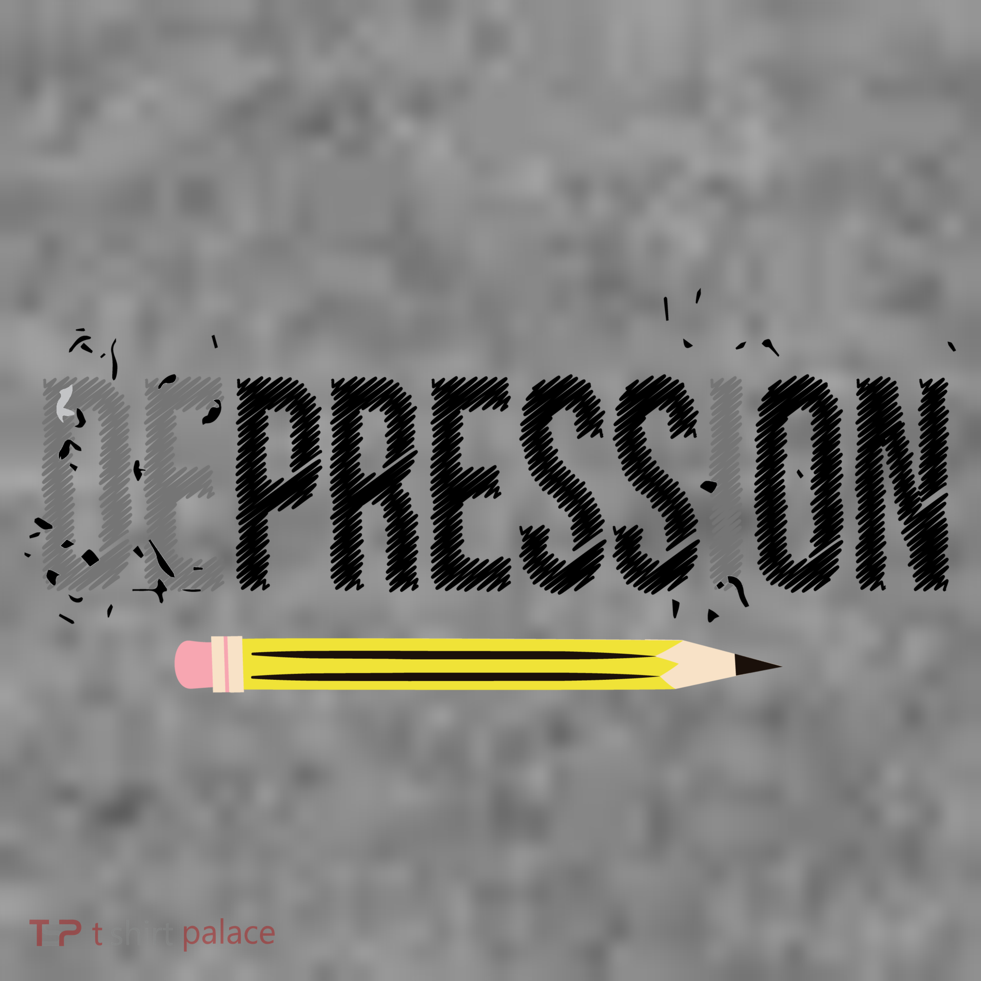 Depression Pencil Kids Sweatshirt