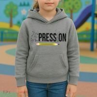 Depression Pencil Kids Hoodie thumb 3