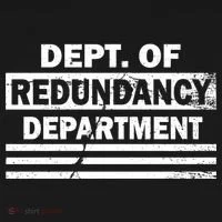 Dept. Of Redundancy Deparment Ornament thumb 1