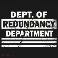 Dept. Of Redundancy Deparment Tank Top thumb 6