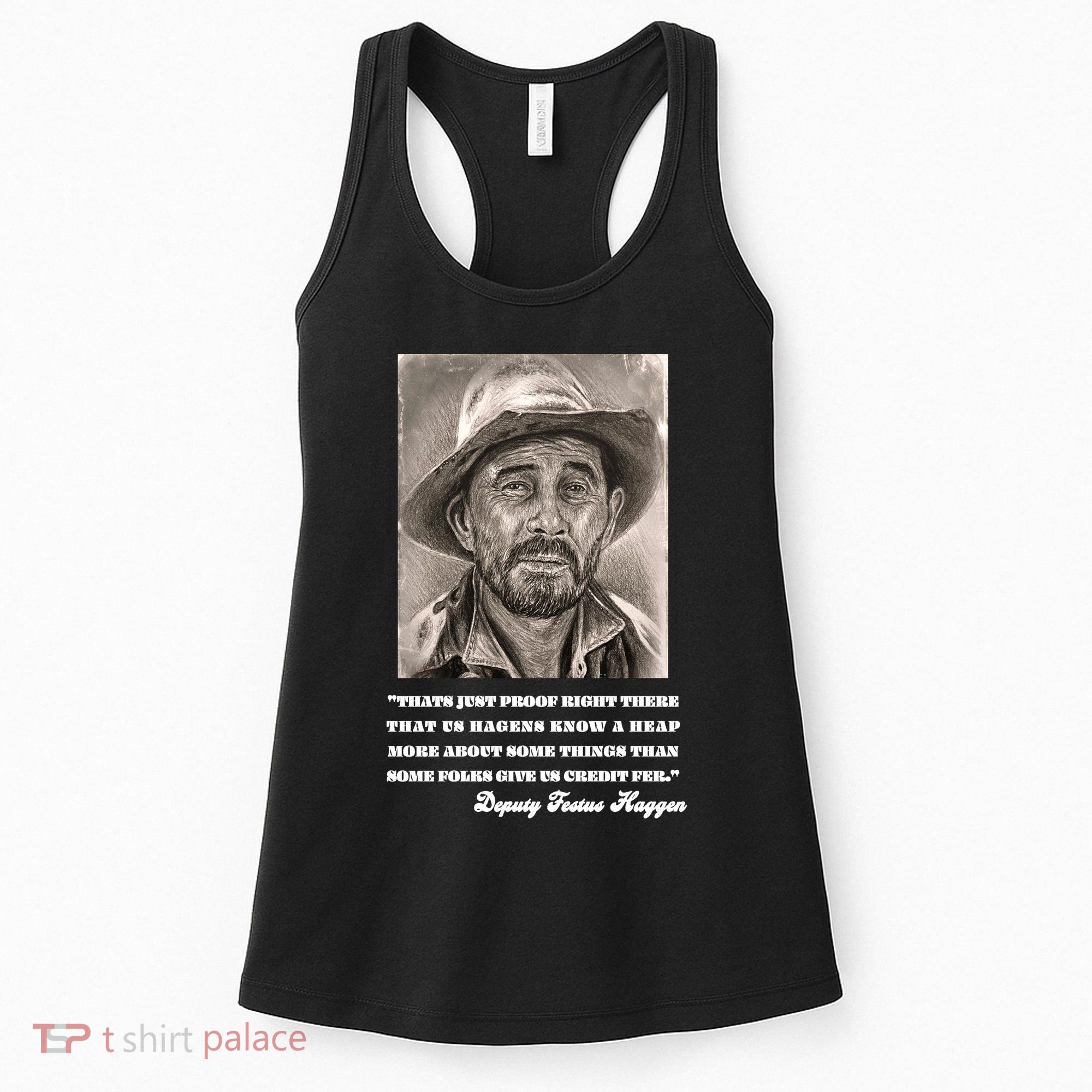 Deputy Festus Haggen Quote Women's Tank Top