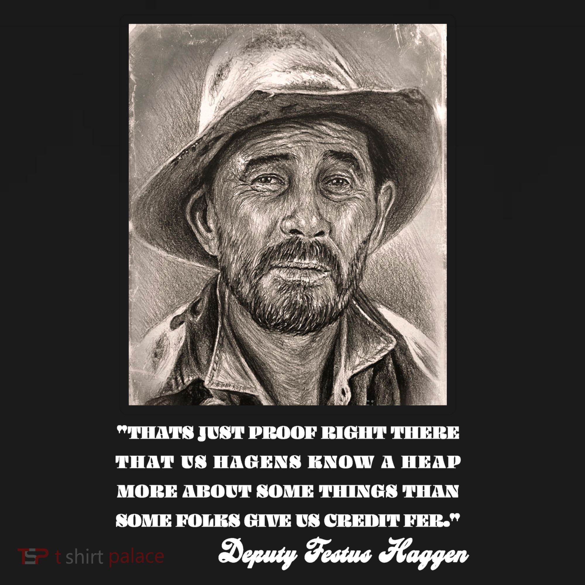 Deputy Festus Haggen Quote Kids Sweatshirt