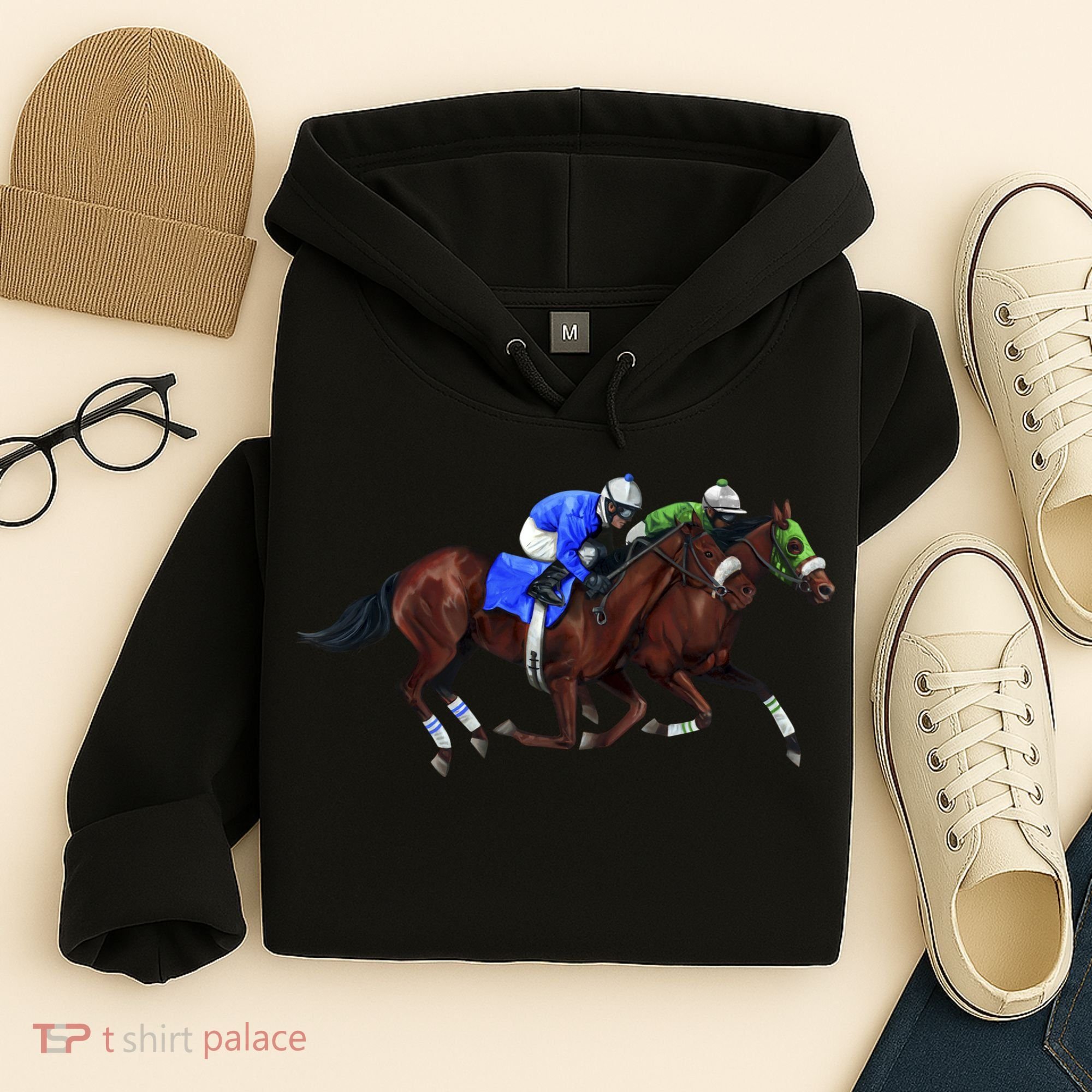 Derby Horse Racing Hoodie