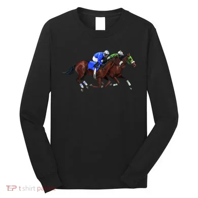 Derby Horse Racing Long Sleeve Shirt