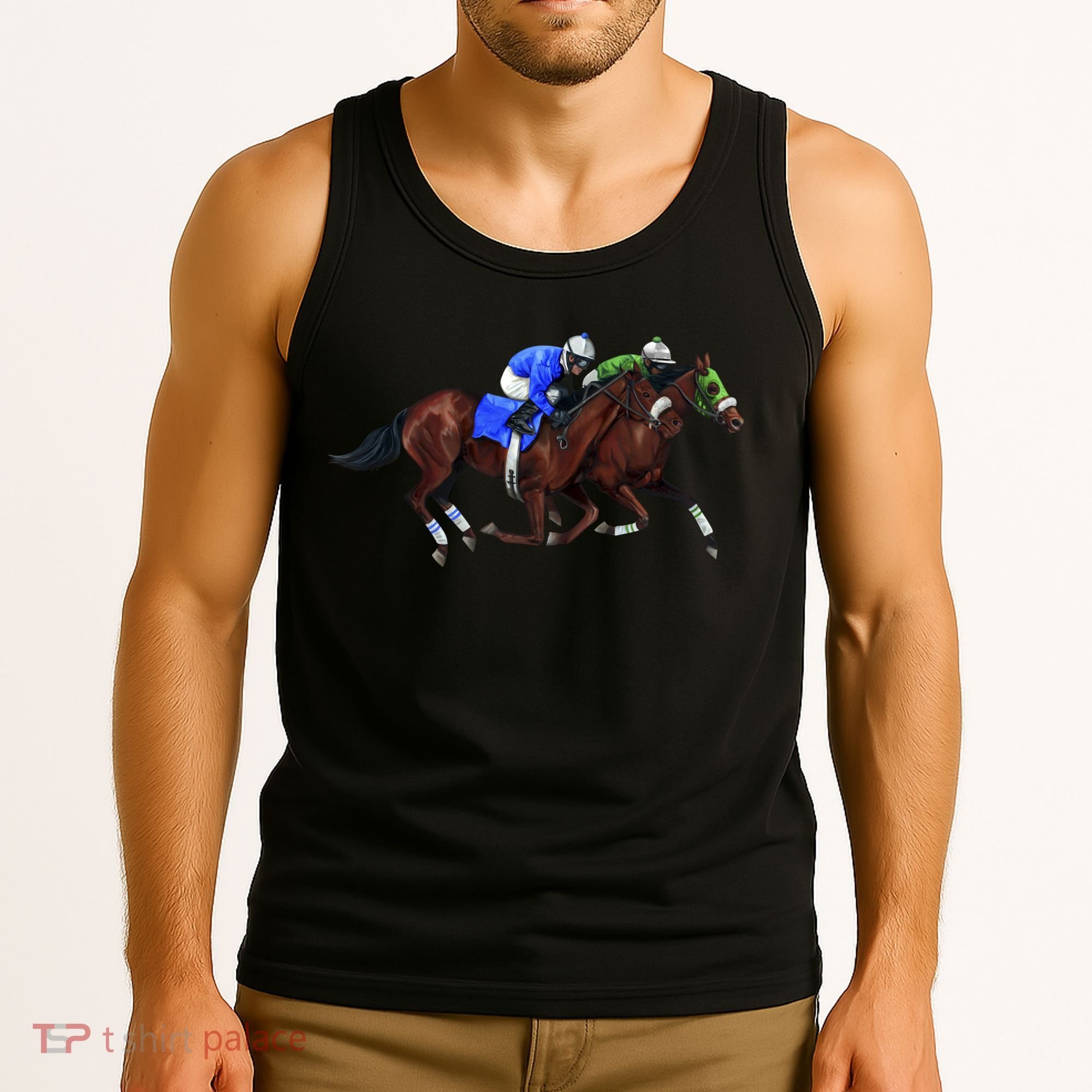 Derby Horse Racing Tank Top