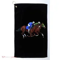 Derby Horse Racing Golf Towel thumb 0