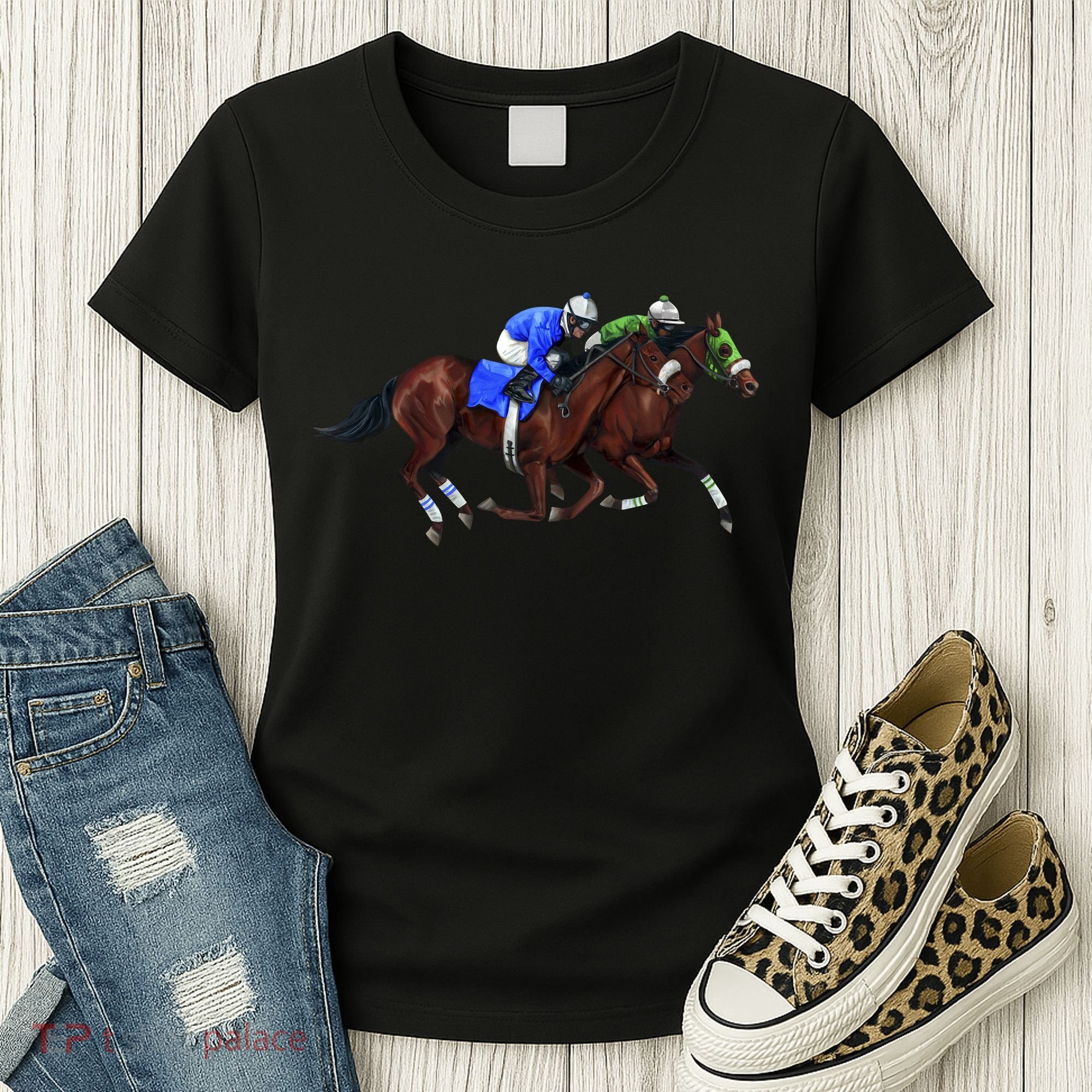 Derby Horse Racing Women's T-Shirt