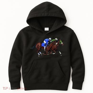 Derby Horse Racing Kids Hoodie