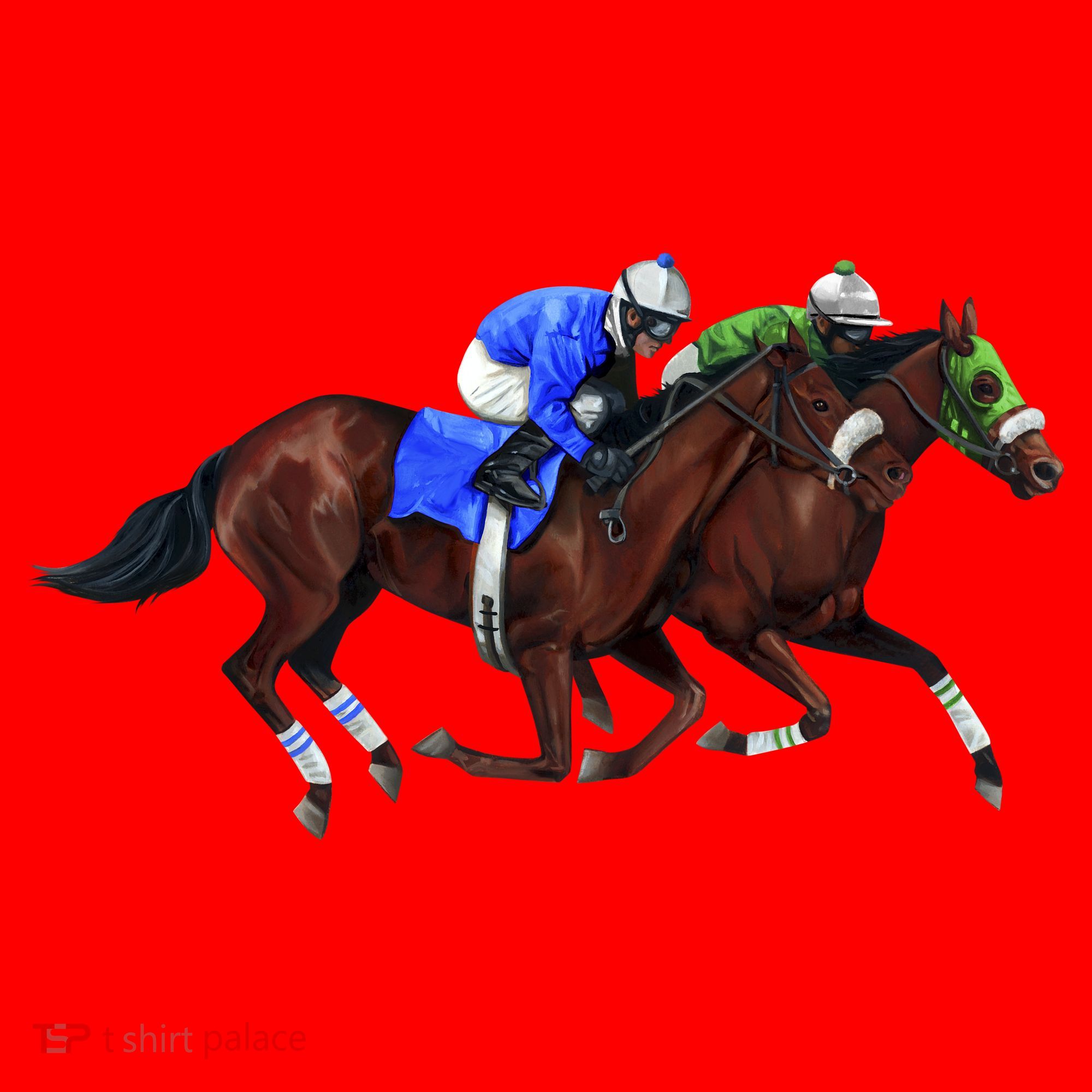 Derby Horse Racing Santa Hat
